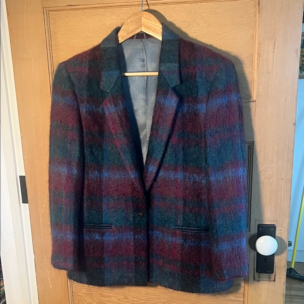 Vintage Mohair Wool Blazer